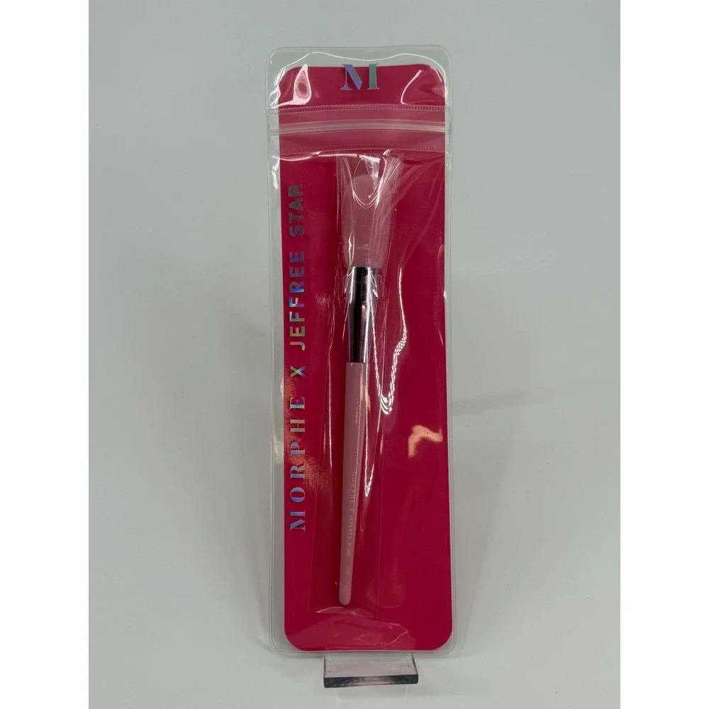 Morphe X Jeffree Star JS2 Point-Blank Precision Brush Pink Makeup Tool New
